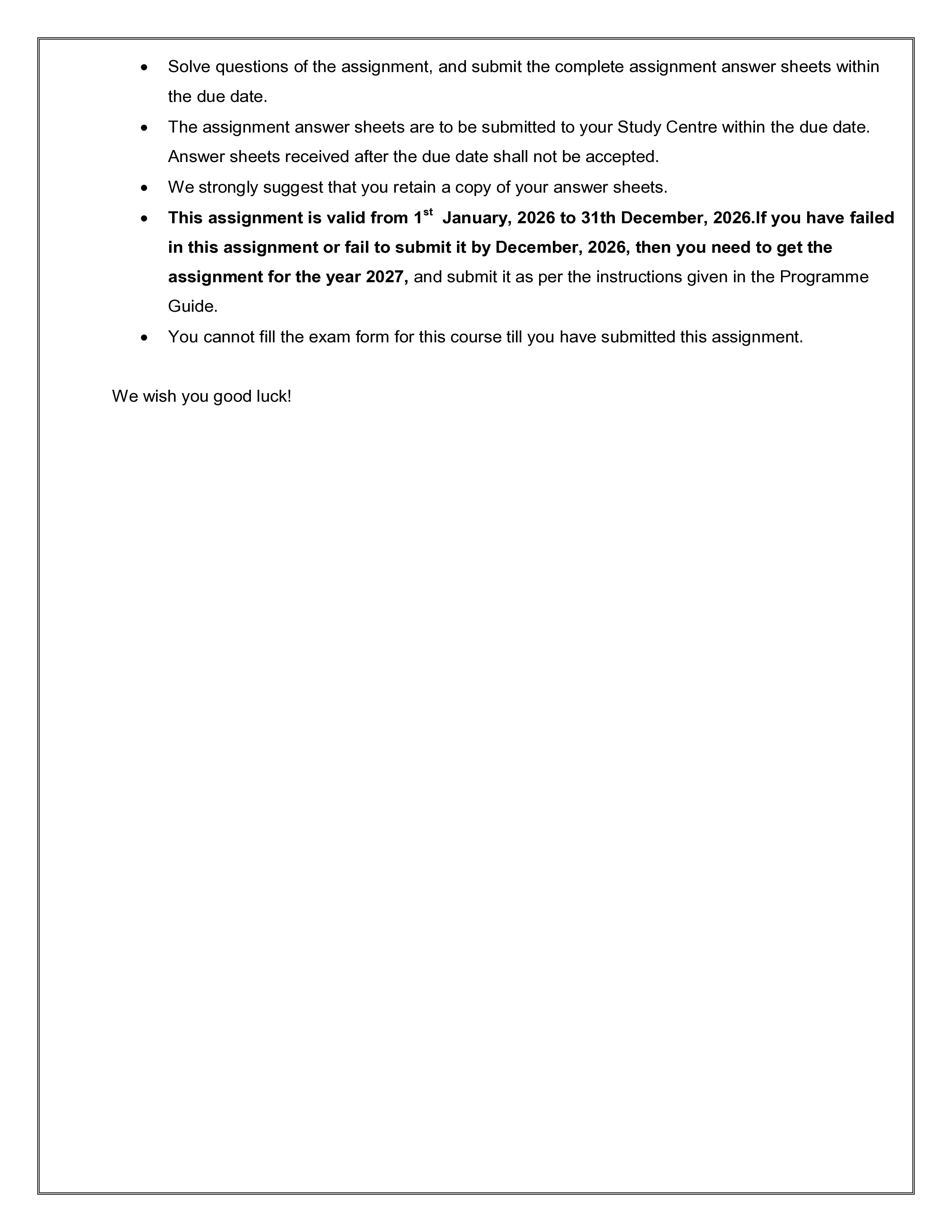 IGNOU BBCCT 103 Solved Assignment 2026-26 – Cell Biology (English) | IGNOU Students Portal