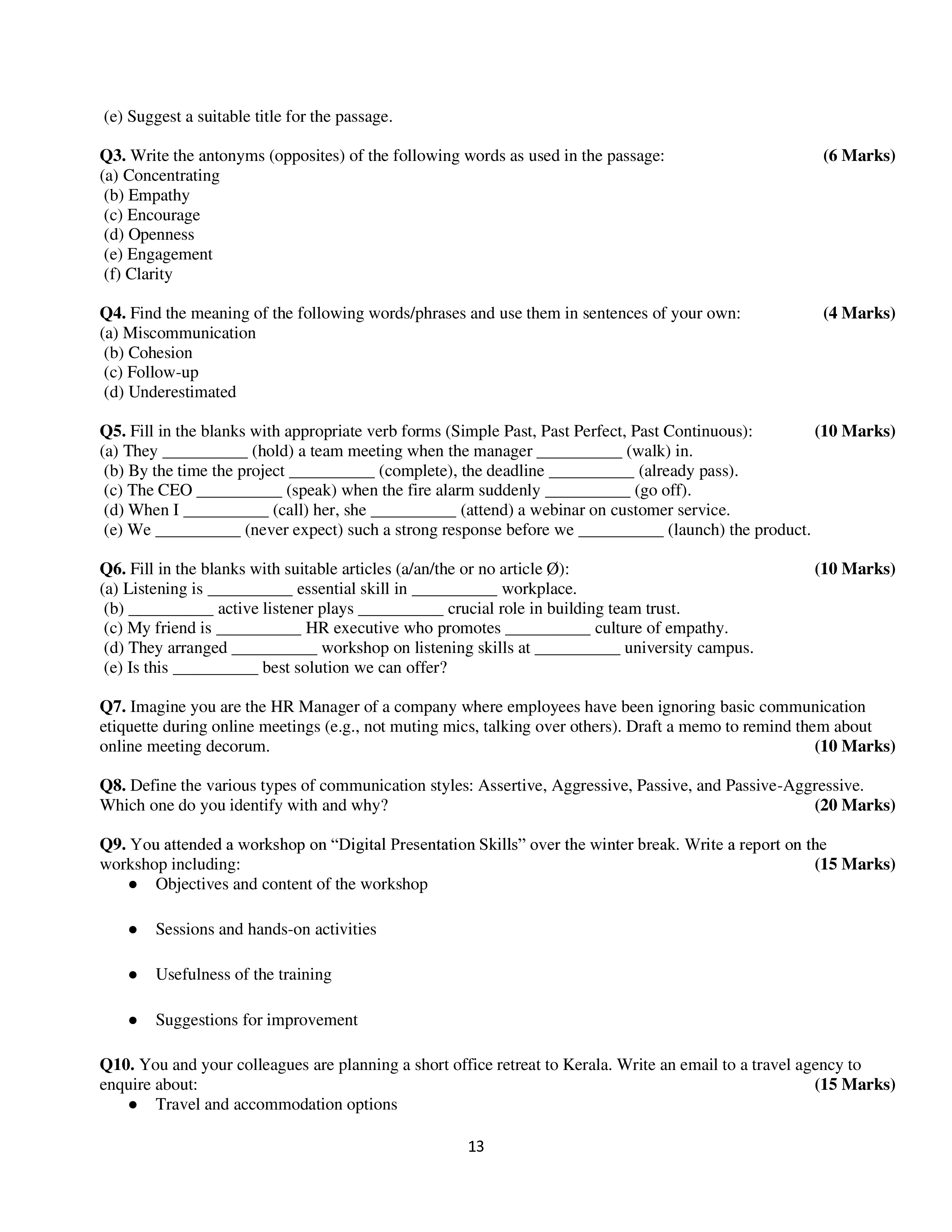 IGNOU BCS 055 Solved Assignment 2025-2026 – Business Communication (English) | IGNOU Students Portal
