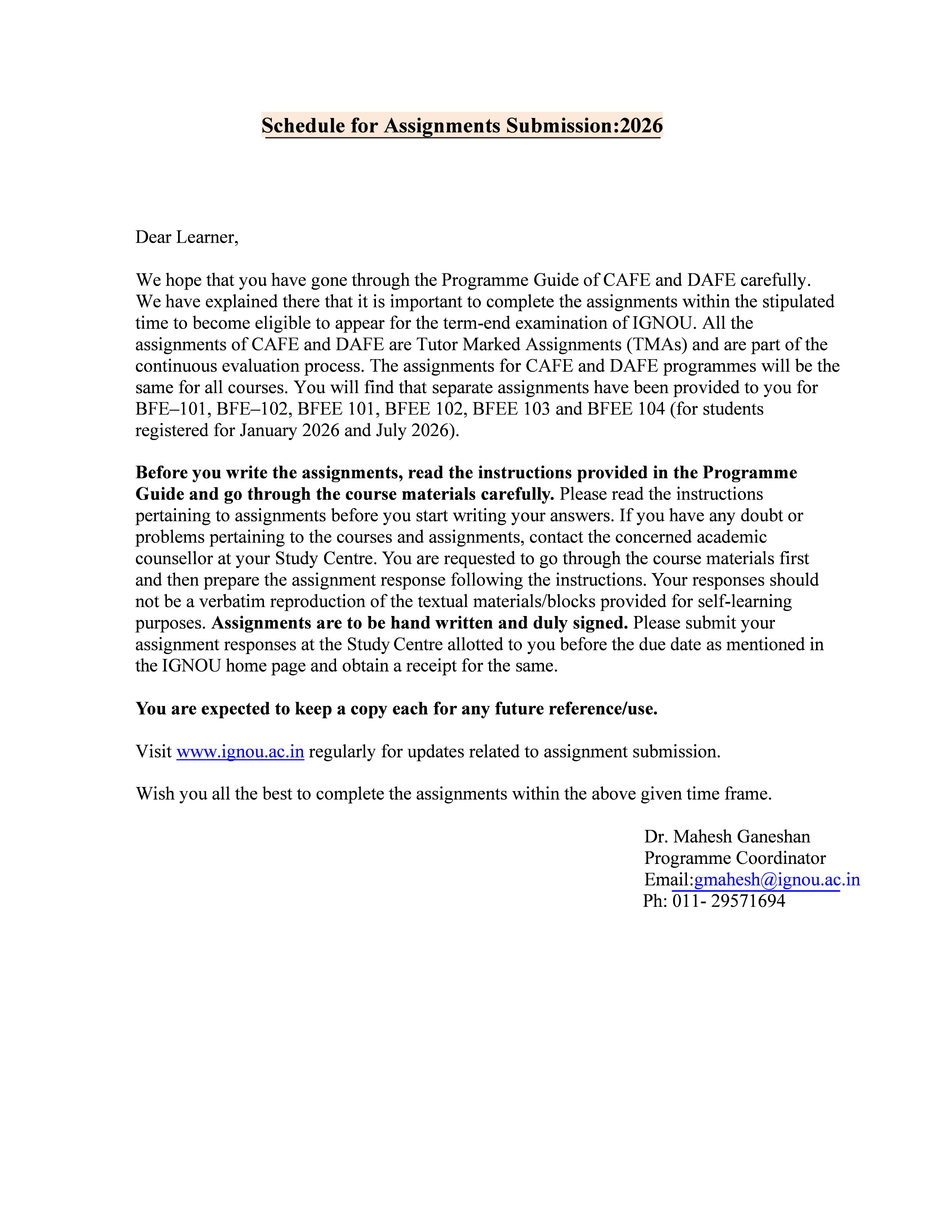 IGNOU BFE 101 Solved Assignment 2026-26 – Basics of HIV/AIDS (English) | IGNOU Students Portal