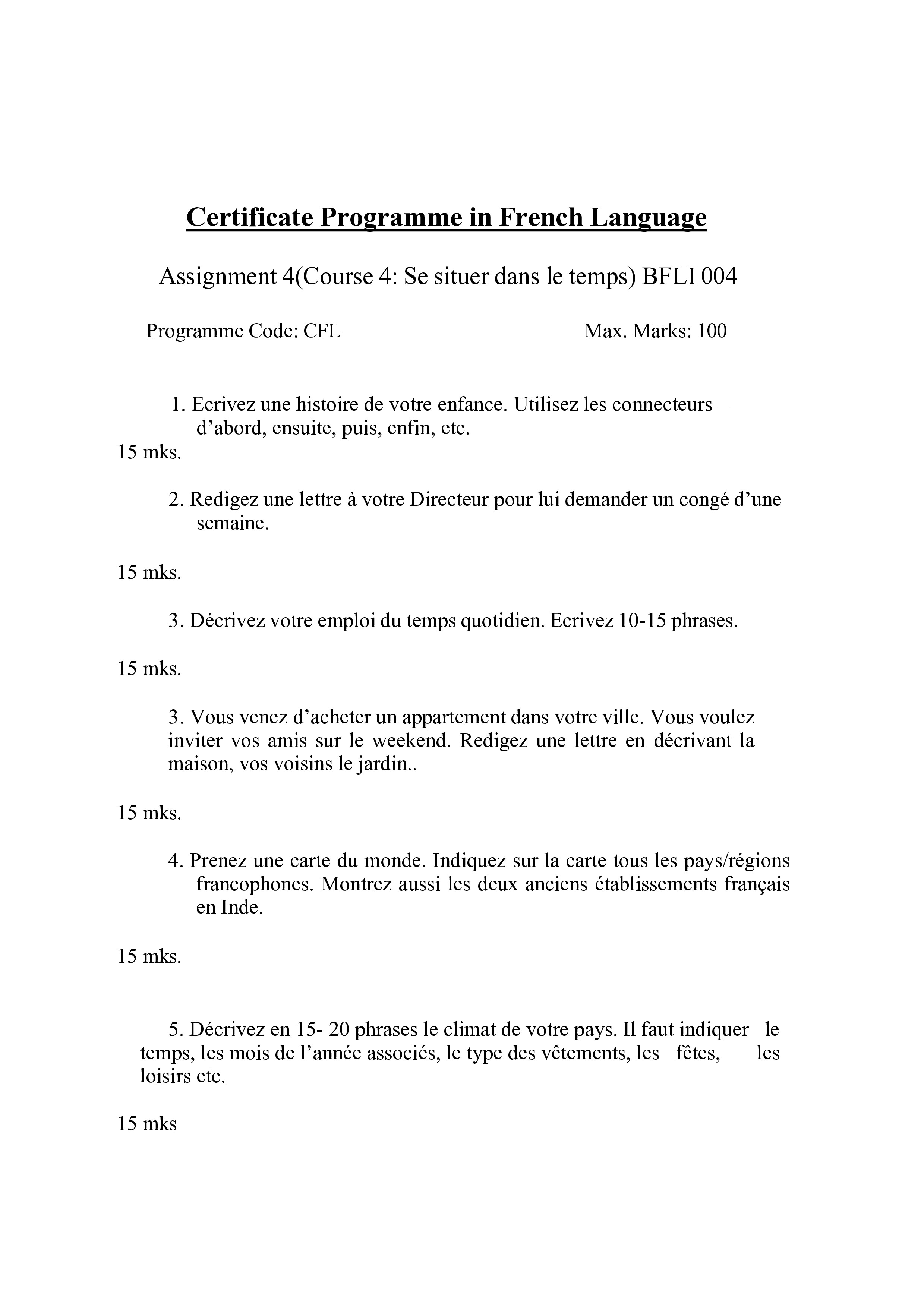 IGNOU BFLI 004 Solved Assignment 2026-26 – (English) | IGNOU Students Portal