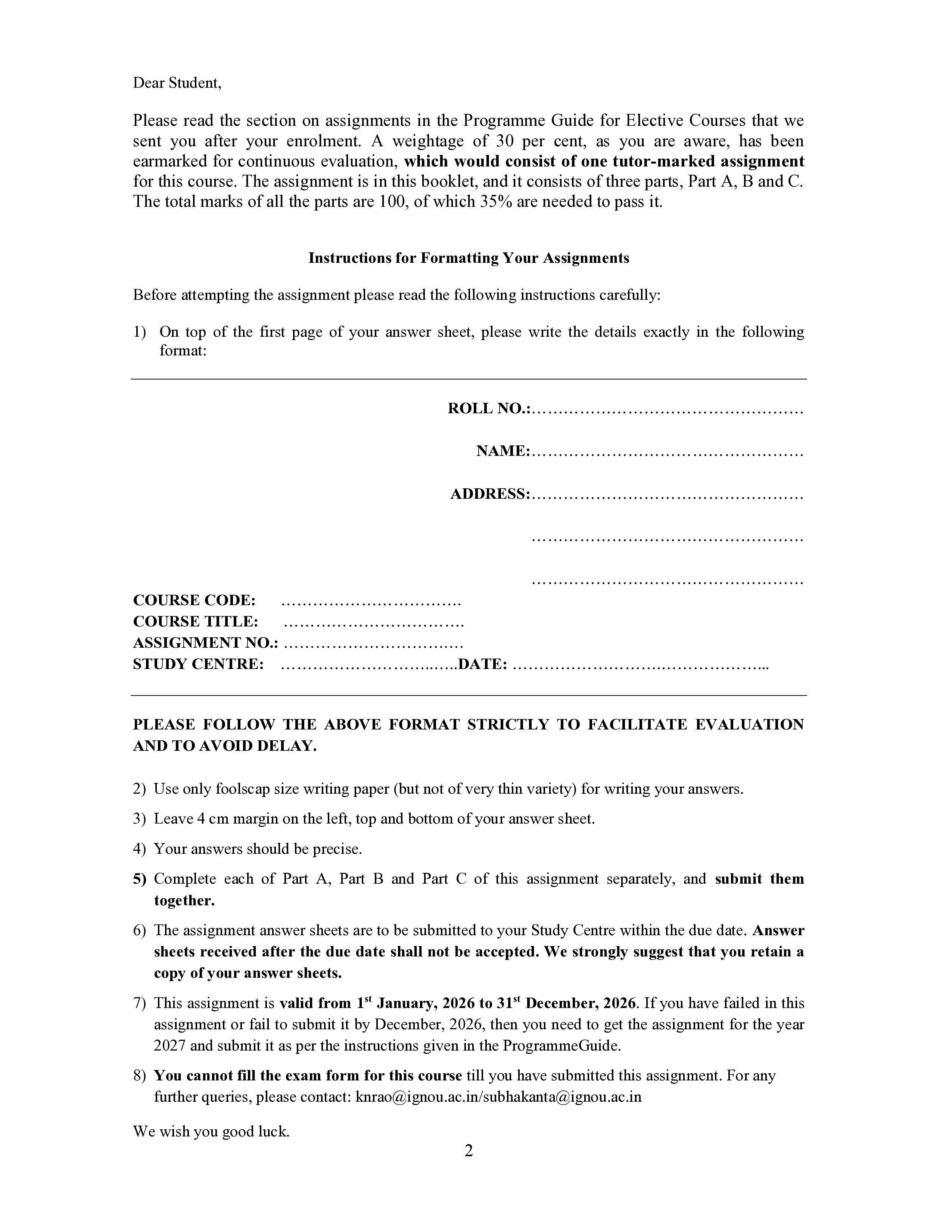 IGNOU BGGCT 135 Solved Assignment 2026-26 – Environmental Geography (English) | IGNOU Students Portal