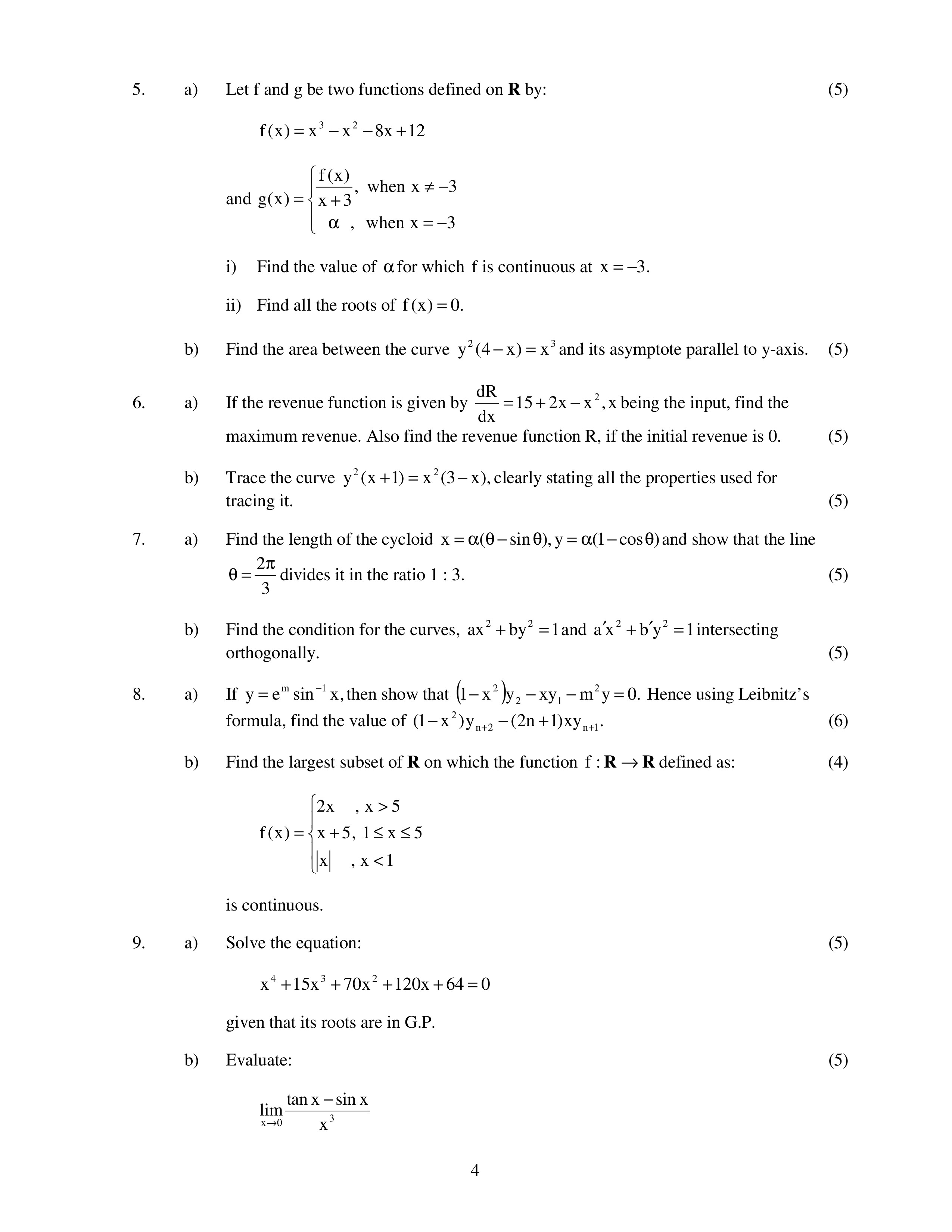 IGNOU BMTC 131 Solved Assignment 2026-26 – Calculus (English) | IGNOU Students Portal