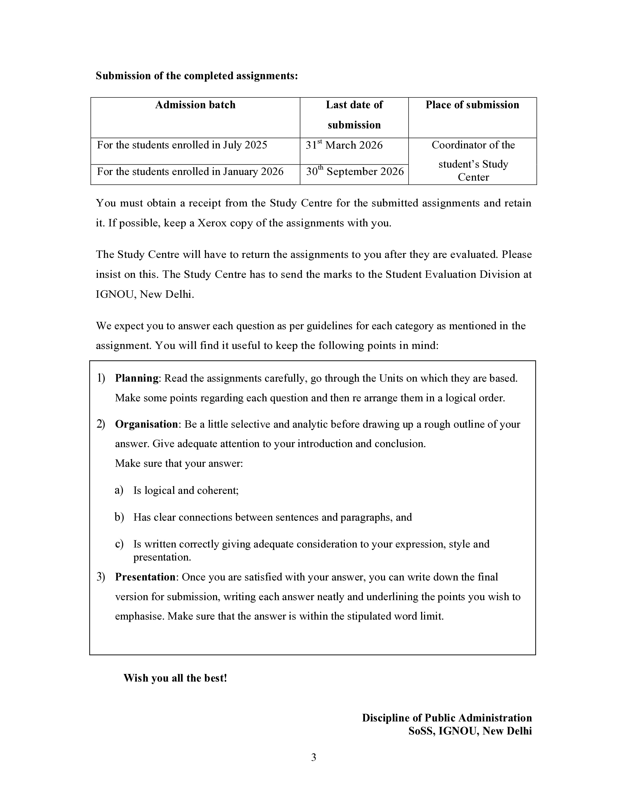 IGNOU BPAC 101 Solved Assignment 2025-2026 – Perspectives on Public Administration (English) | IGNOU Students Portal