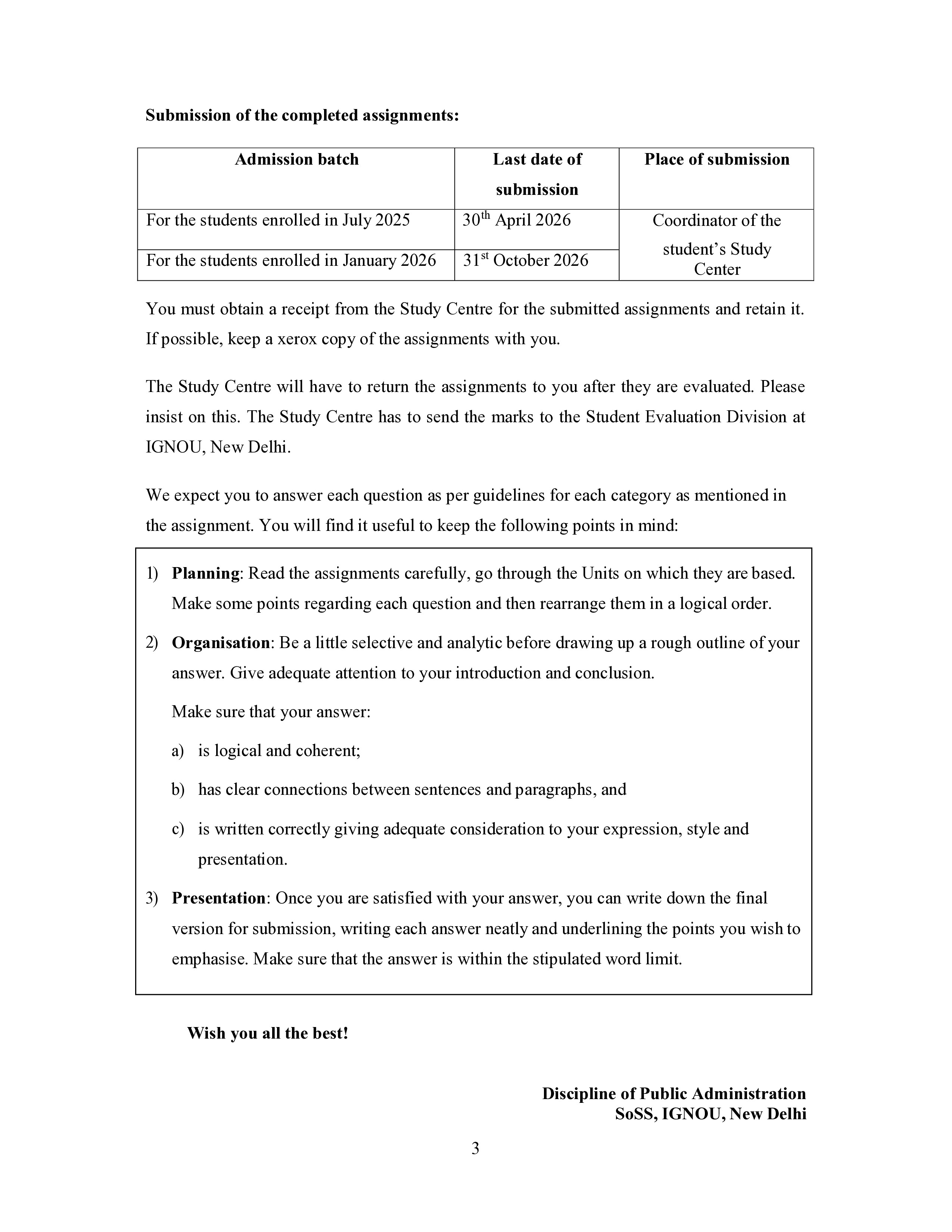 IGNOU BPAC 134 Solved Assignment 2025-2026 – Administrative System at State and District Levels (English) | IGNOU Students Portal