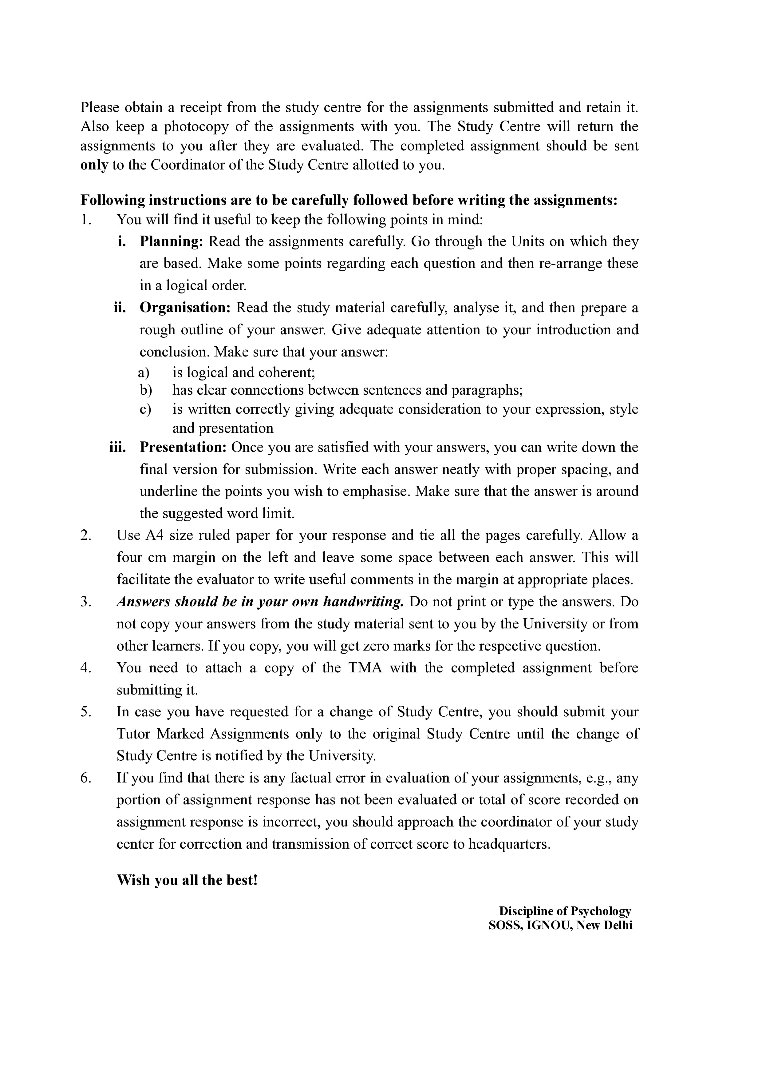 IGNOU BPCC 109 Solved Assignment 2025-2026 – Developmental Psychology (English) | IGNOU Students Portal