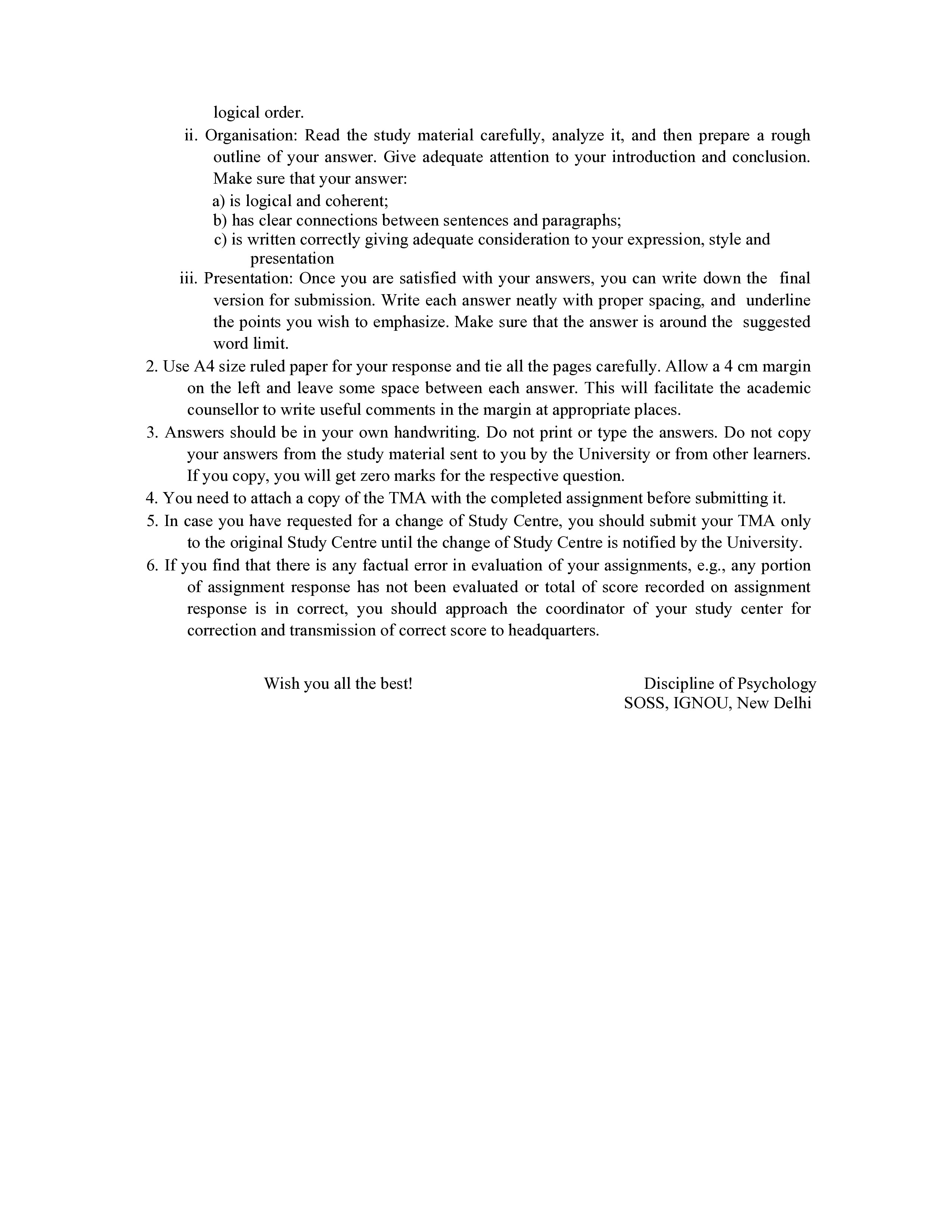 IGNOU BPCC 131 Solved Assignment 2025-2026 – Foundations of Psychology (English) | IGNOU Students Portal