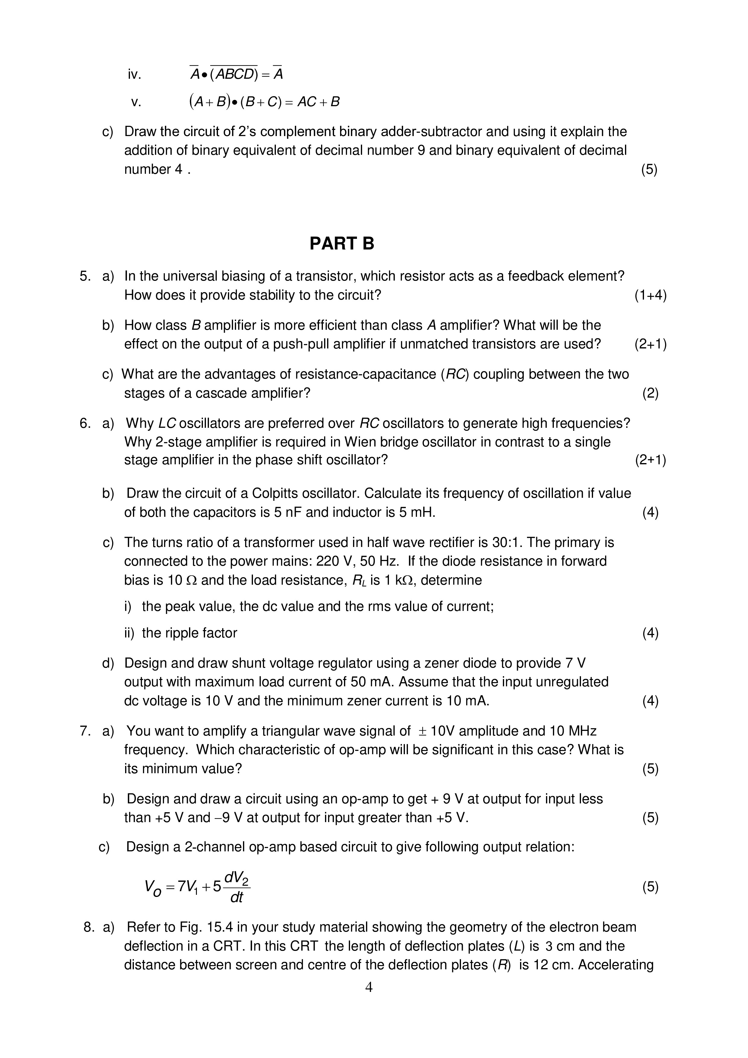 IGNOU BPHET 143 Solved Assignment 2026-26 – Digital and Analog Circuits and Instrumentation (English) | IGNOU Students Portal