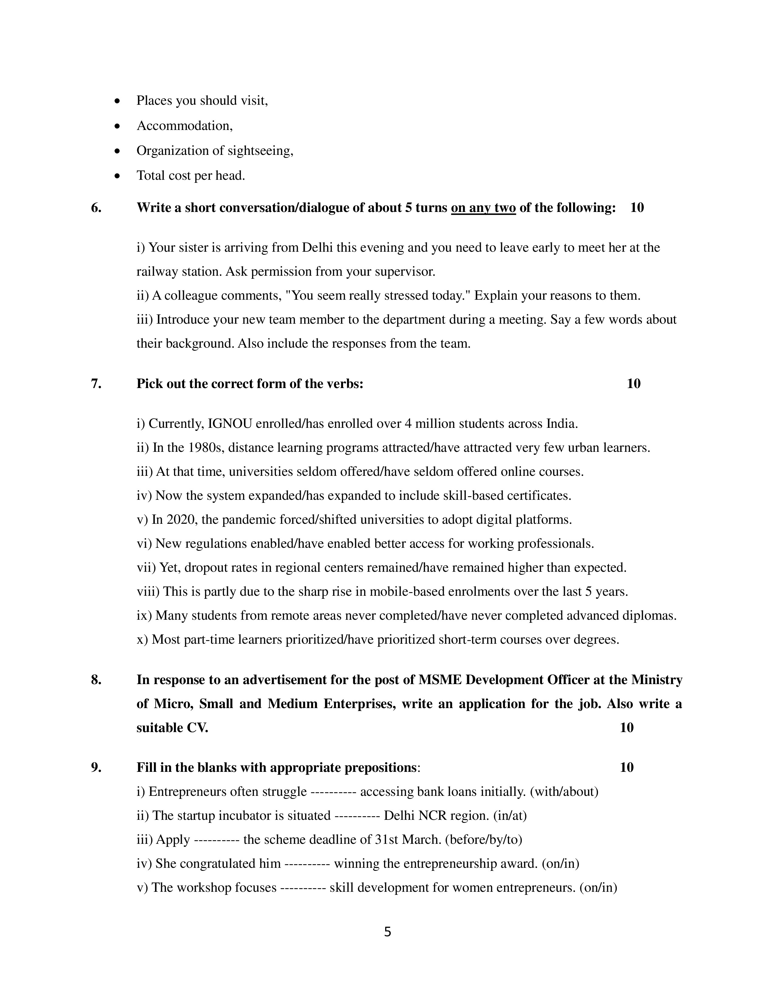 IGNOU BPOI 006 Handwritten Hardcopy Assignment 2026-26 (English Medium)