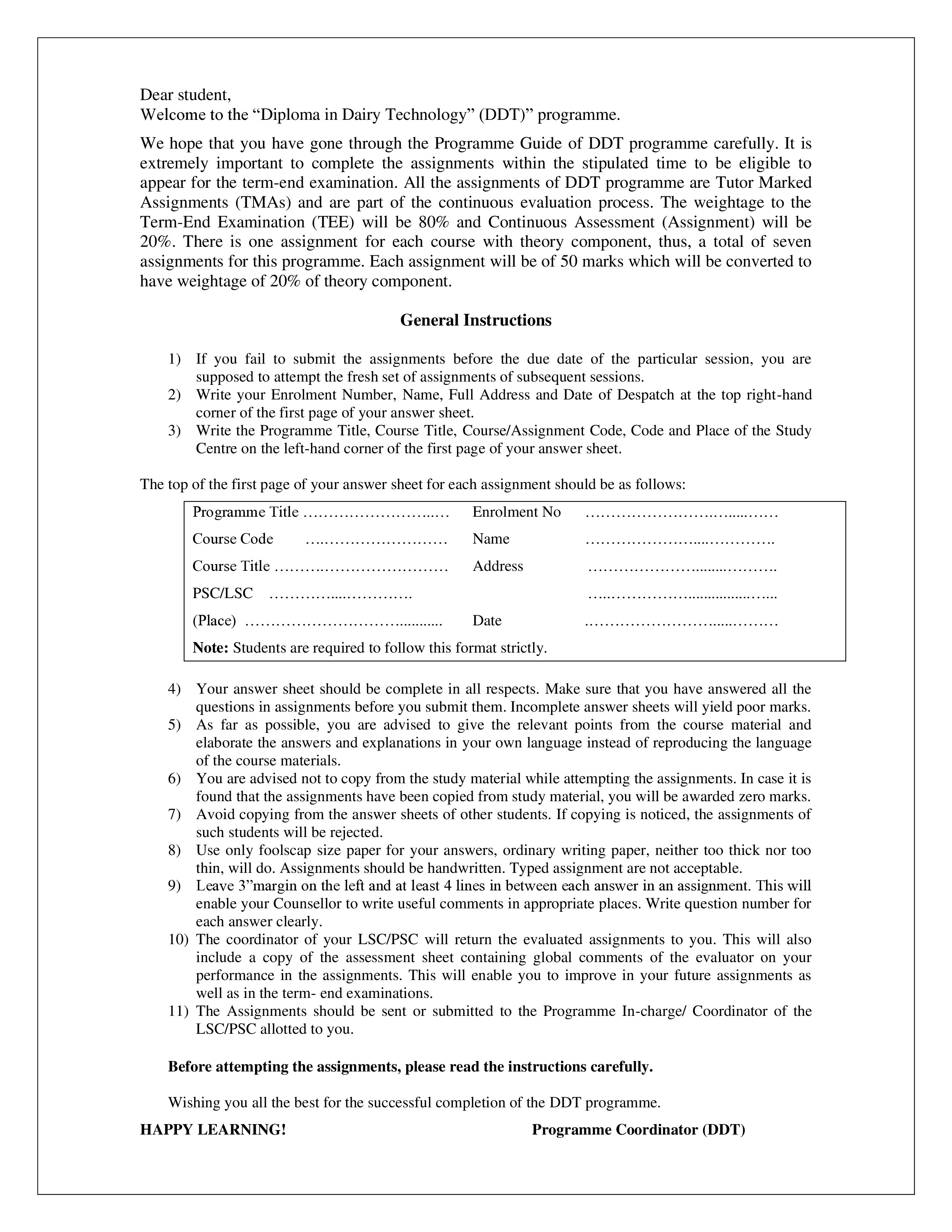 IGNOU BPVI 012 Solved Assignment 2025-25 – डेरी उपकरण एवं प्रसाधनं (Hindi) | IGNOU Students Portal