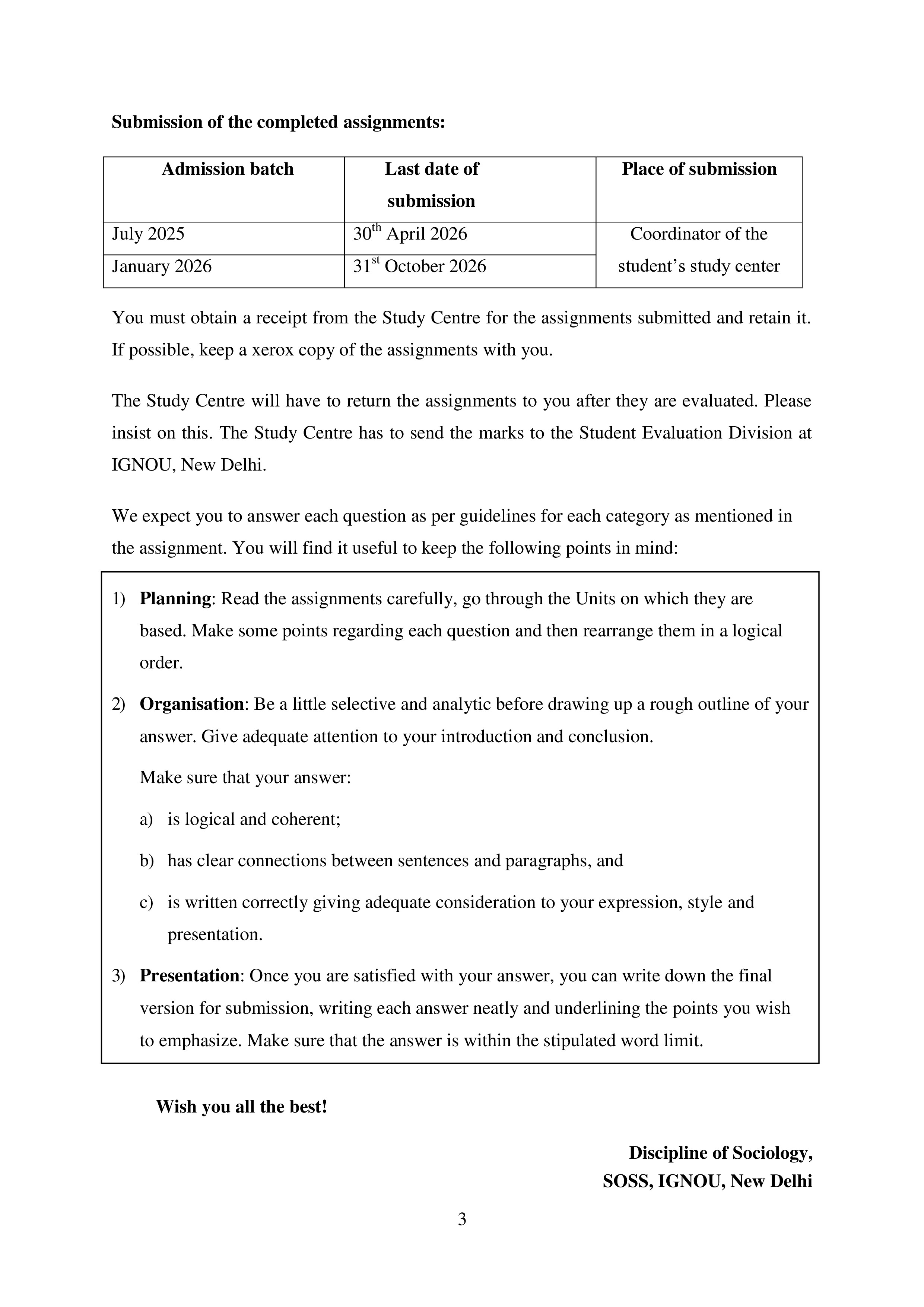 IGNOU BSOC 101 Solved Assignment 2025-2026 – Introduction to Sociology-I (English) | IGNOU Students Portal