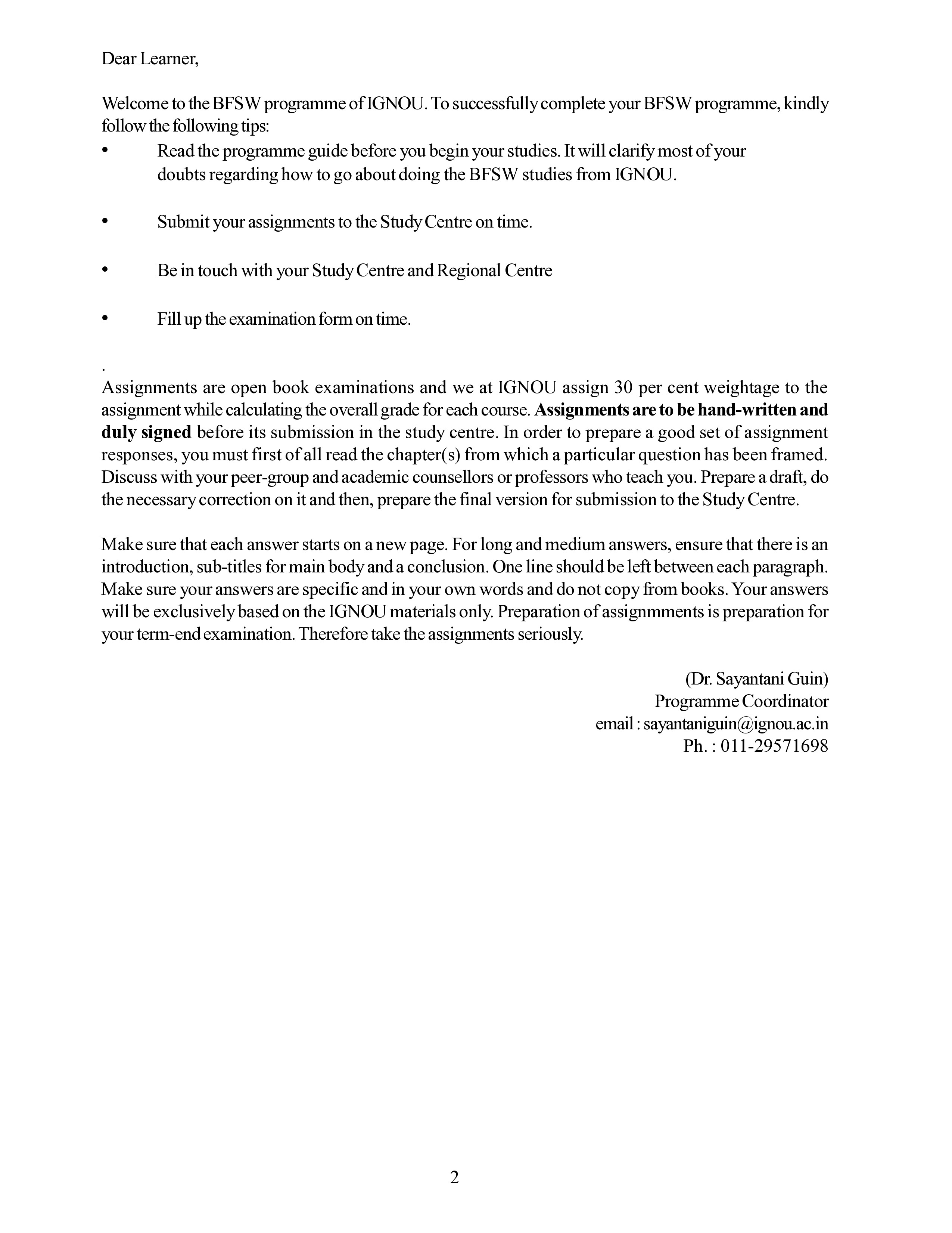 IGNOU BSW 125 Solved Assignment 2025-25 – Social Case Work and Social Group Work (English) | IGNOU Students Portal