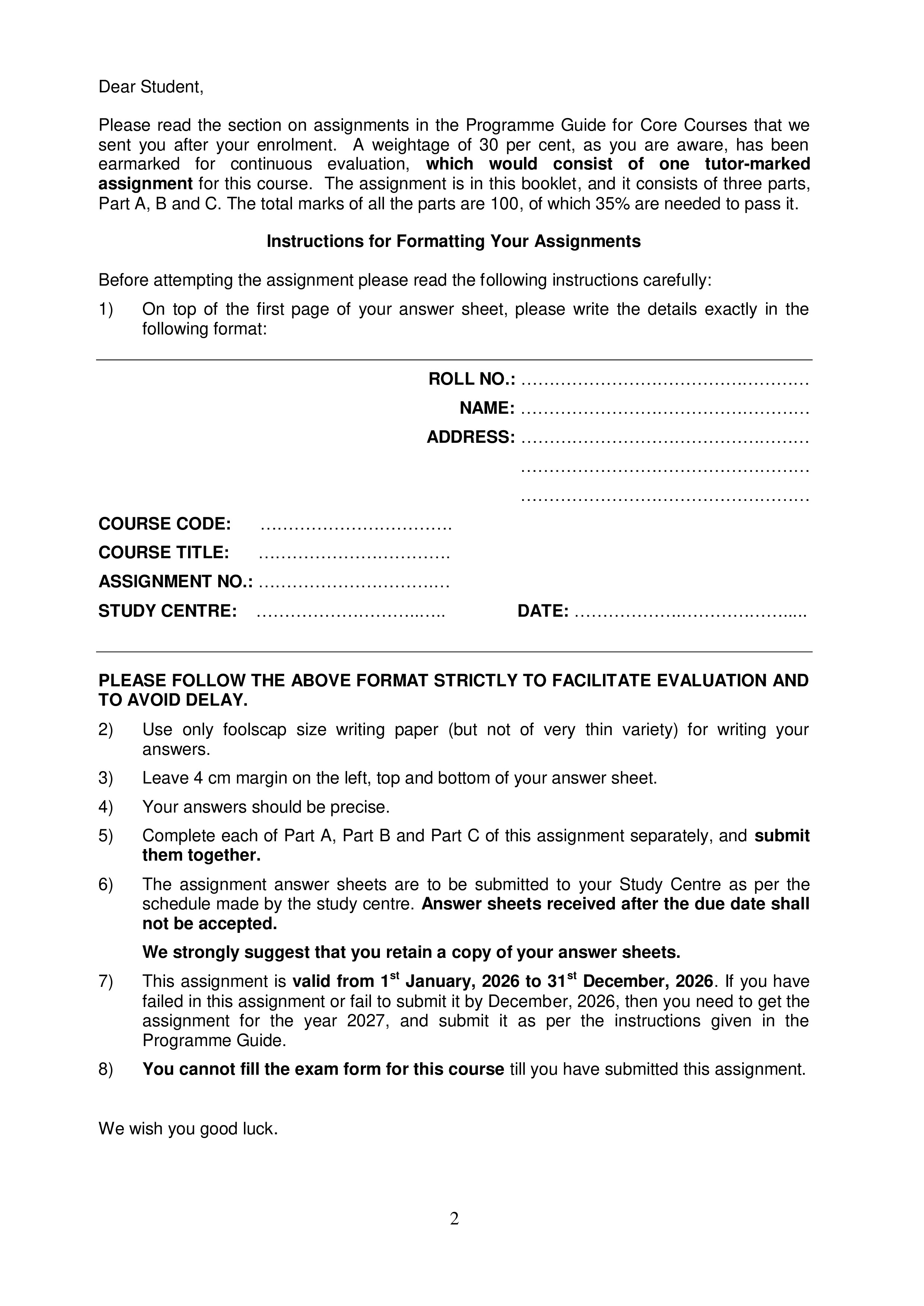 IGNOU BZYCT 131 Solved Assignment 2026-26 – Animal Diversity (English) | IGNOU Students Portal