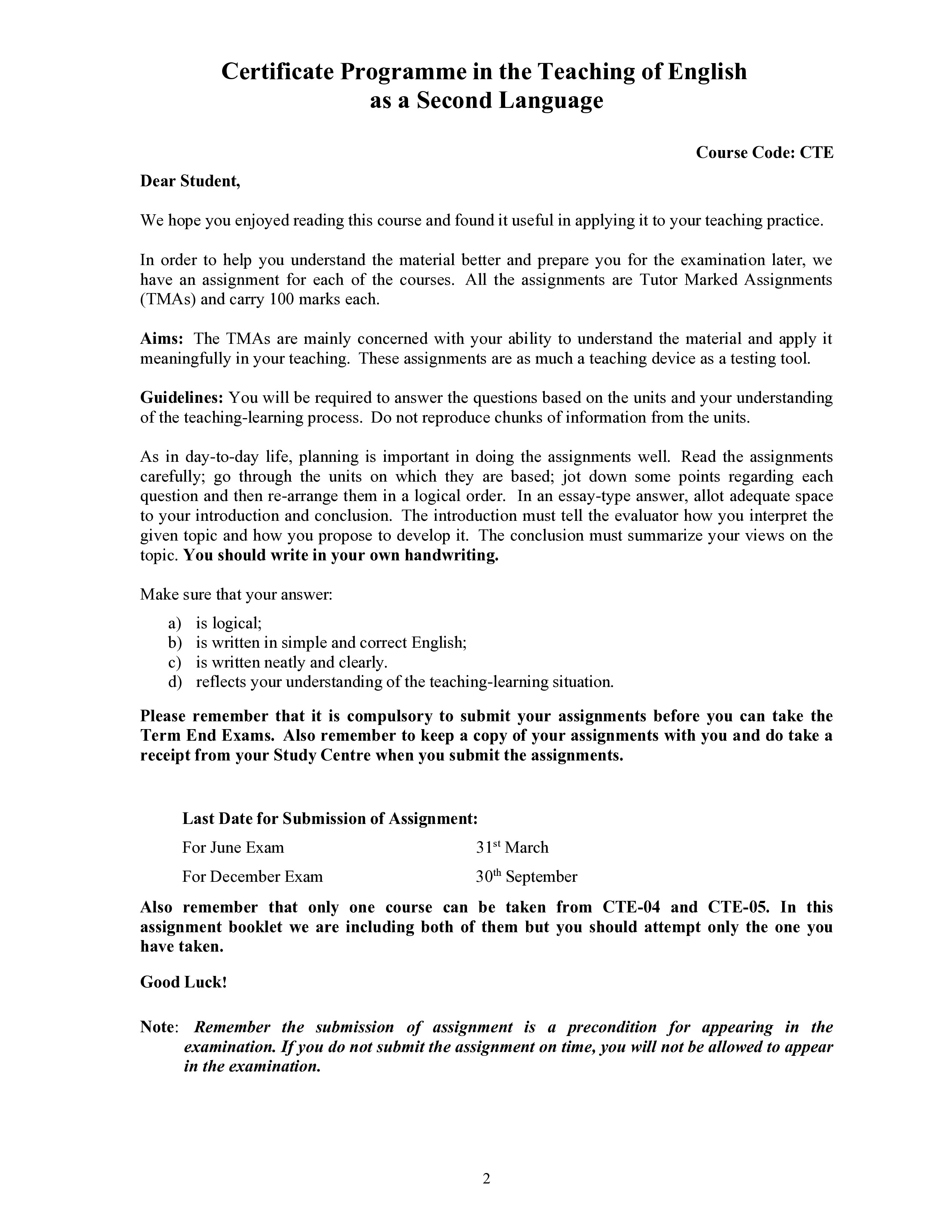 IGNOU CTE 003 Solved Assignment 2025-2026 – Teaching Strategies (English) | IGNOU Students Portal