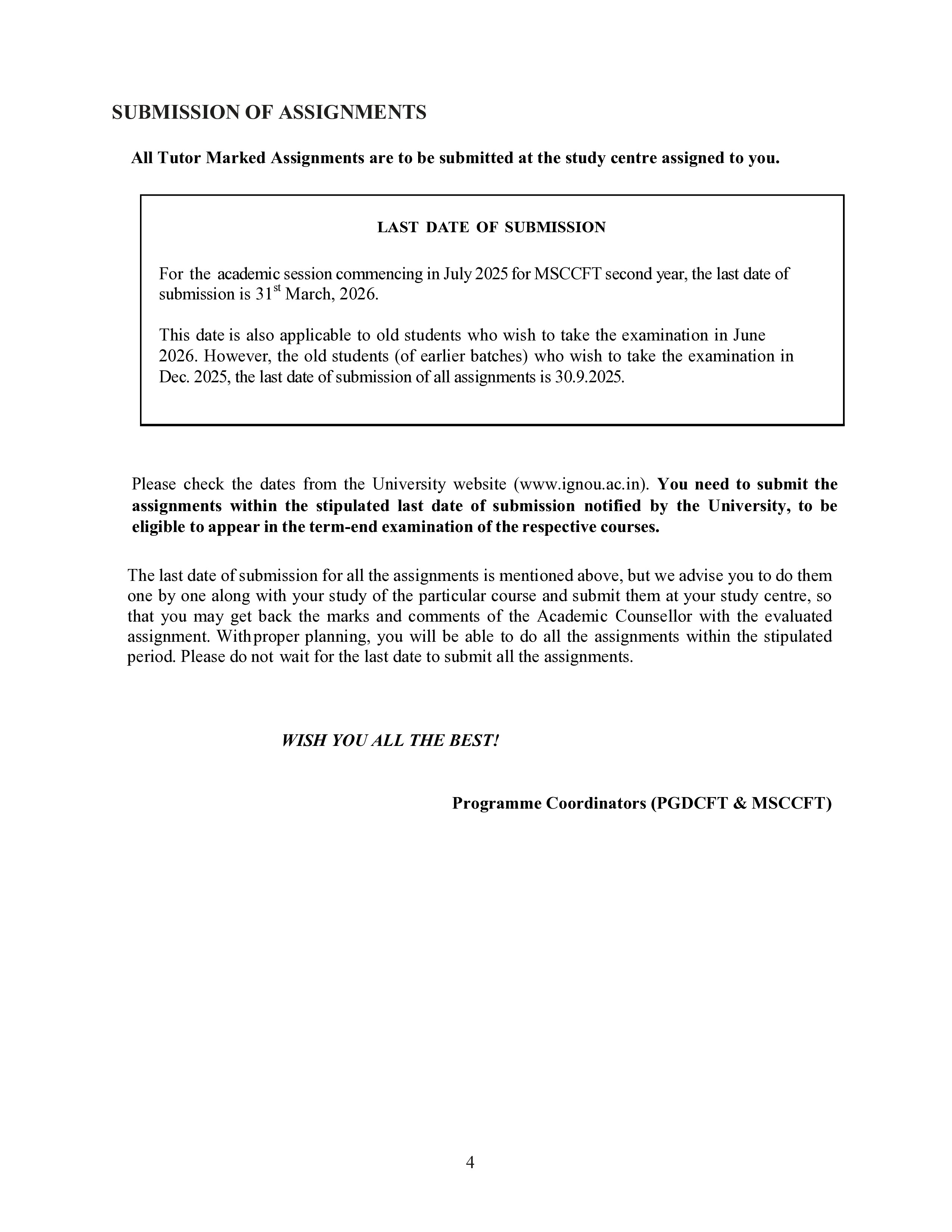 IGNOU MCFTE 002 Solved Assignment 2025-25 – Child and Adolescent Counselling and Family Therapy (English) | IGNOU Students Portal