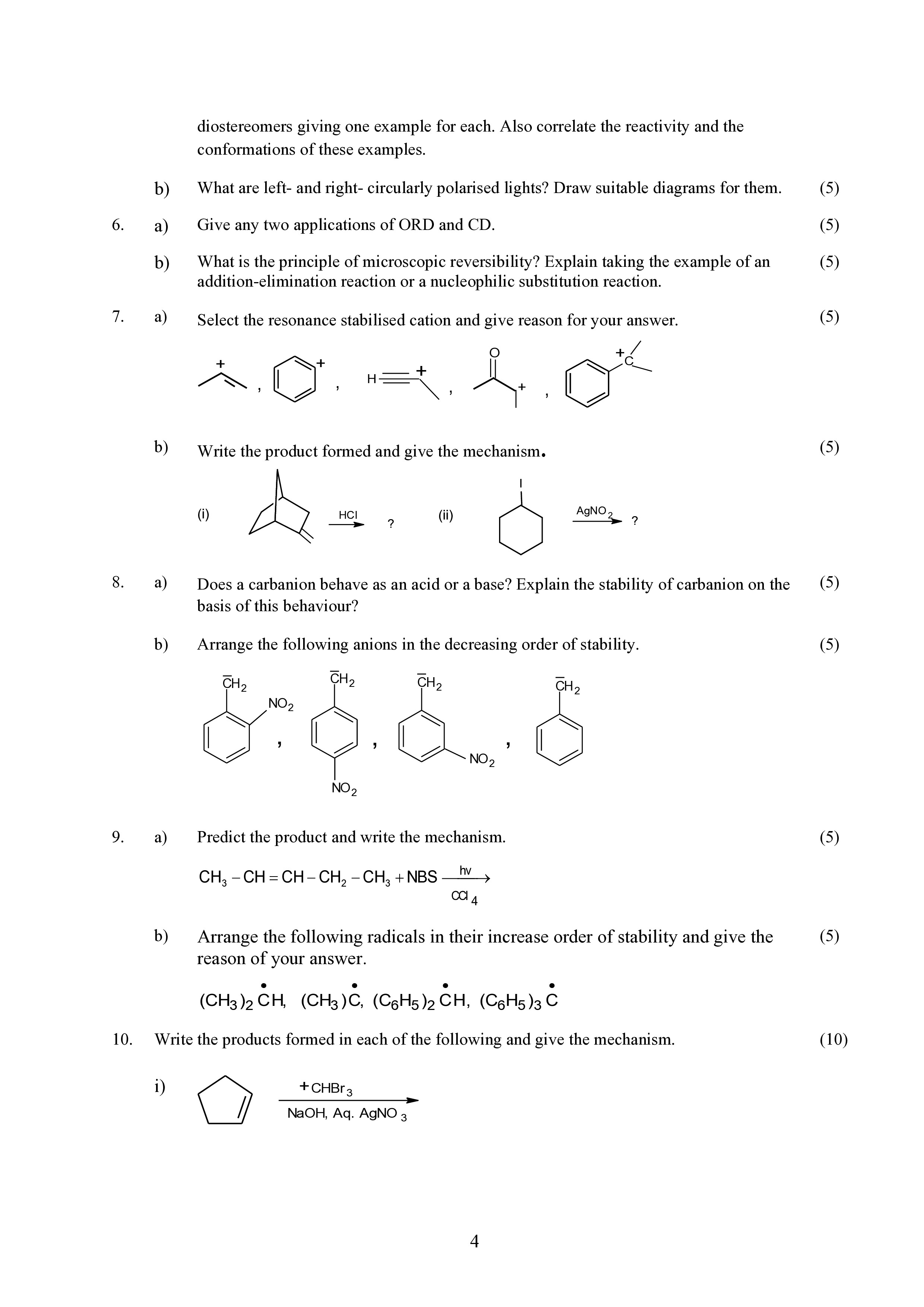 IGNOU MCH 012 Solved Assignment 2025-25 – Stereochemistry and Reactive Intermediates (English) | IGNOU Students Portal