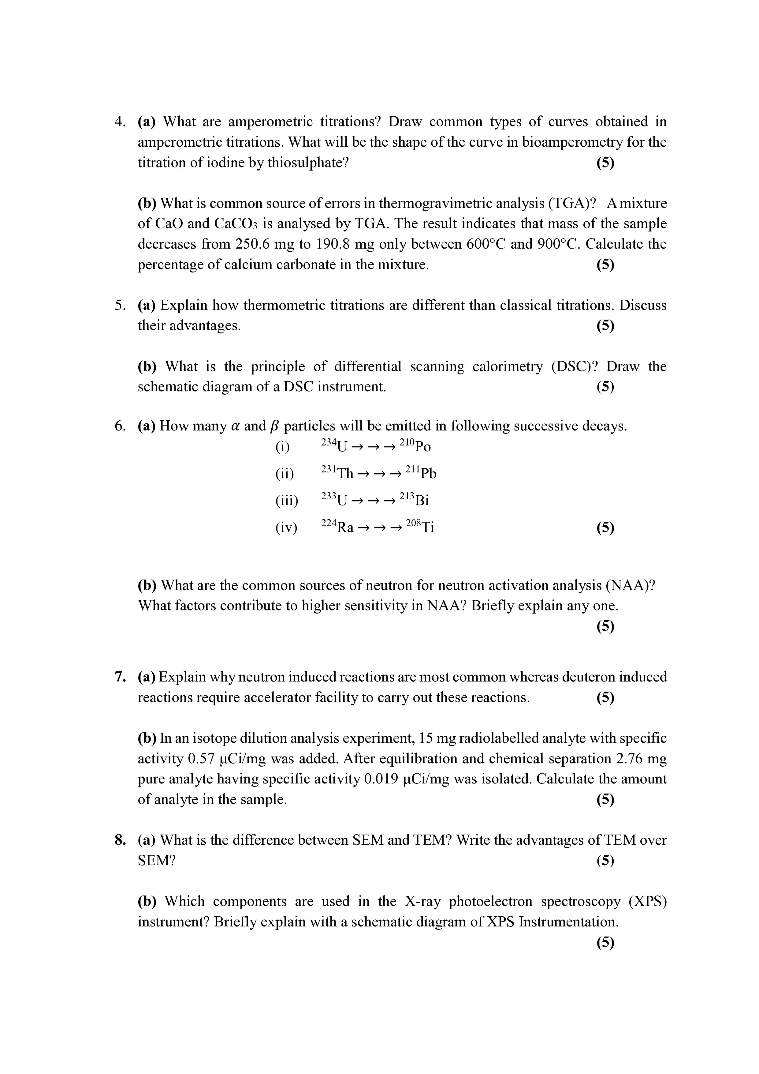 IGNOU MCH 025 Solved Assignment 2026-26 – Electroanalytical and other Analytical Methods (English) | IGNOU Students Portal