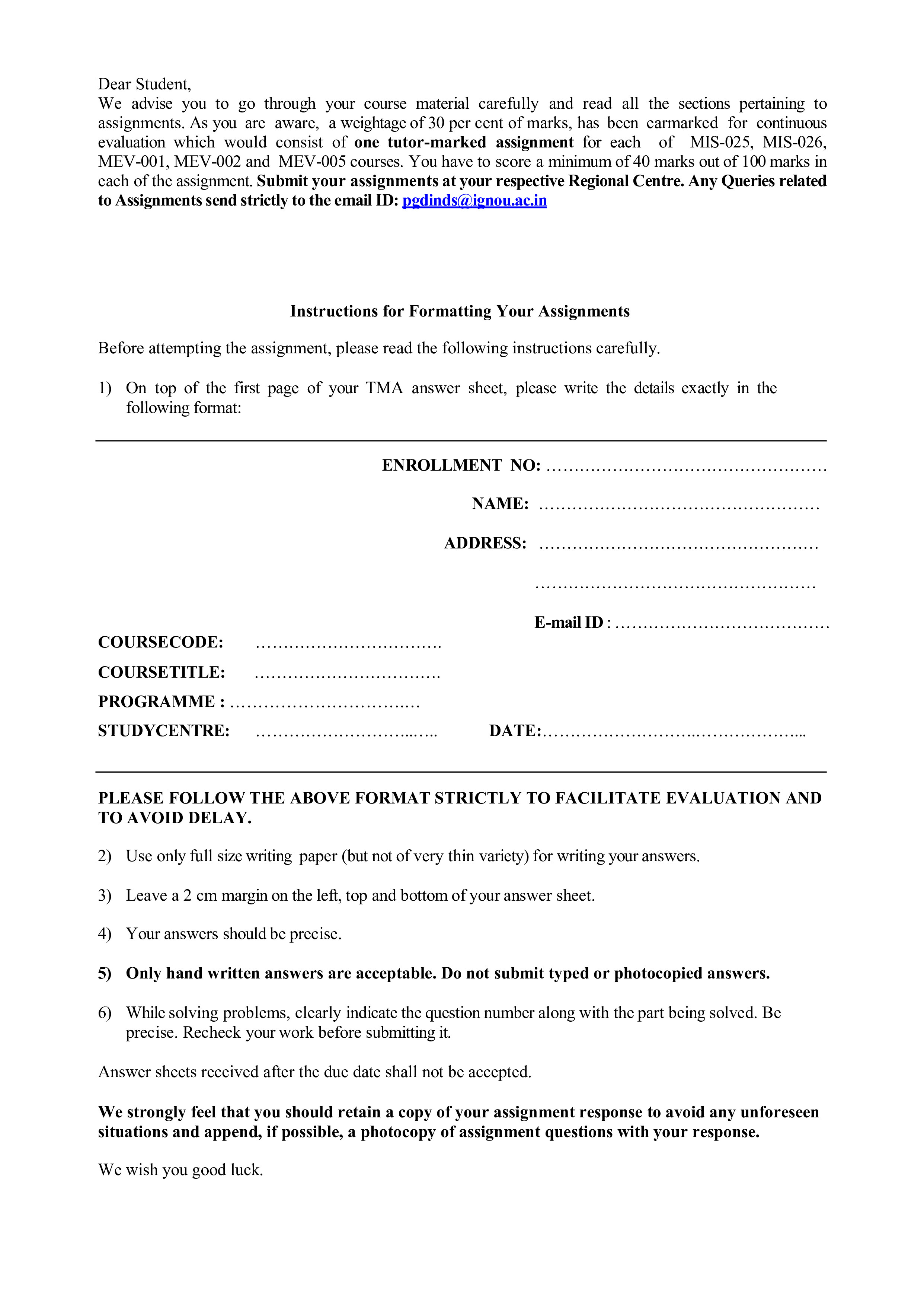 IGNOU MEV 005 Solved Assignment 2025-25 – Occupational Health and safely (English) | IGNOU Students Portal