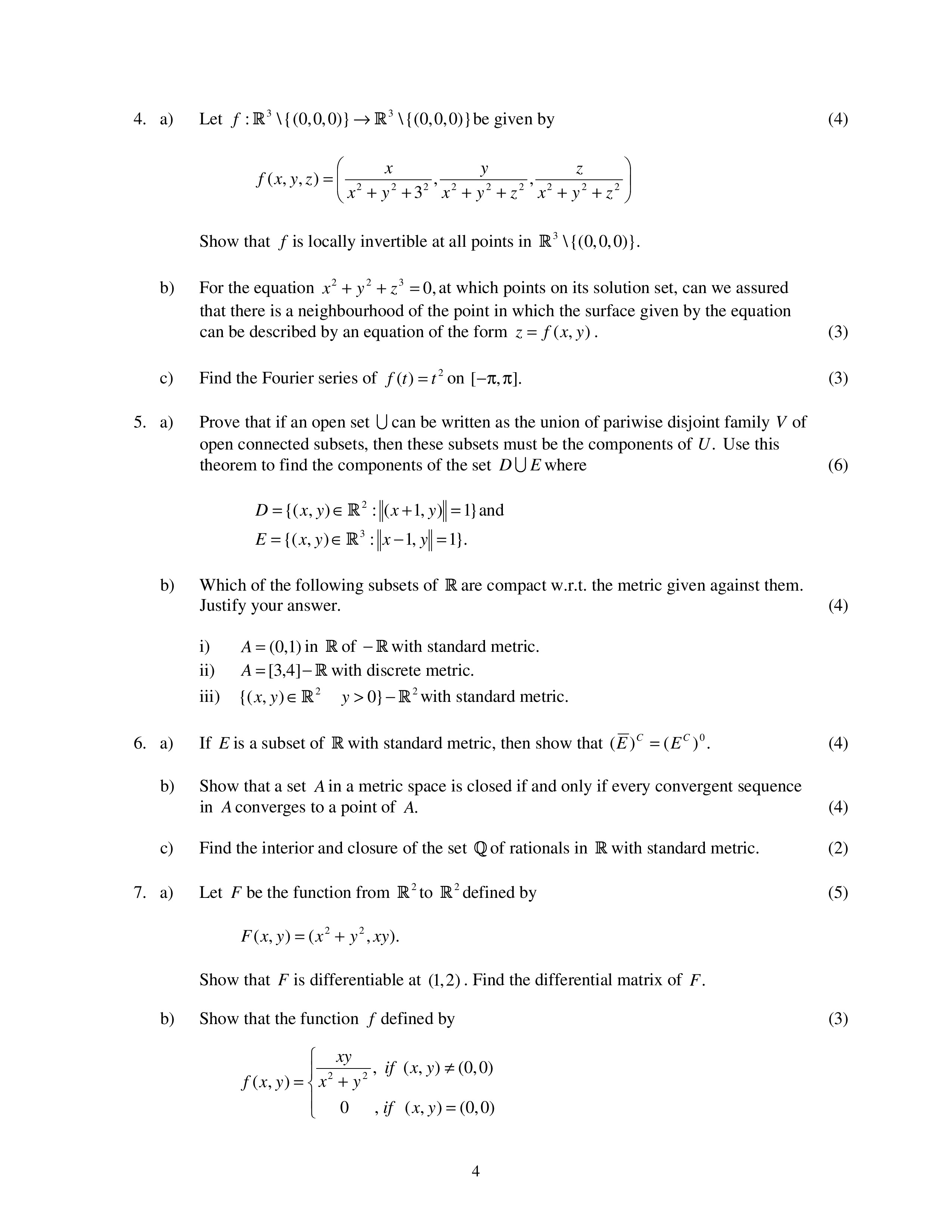 IGNOU MMT 004 Solved Assignment 2026-26 – Real Analysis (English) | IGNOU Students Portal