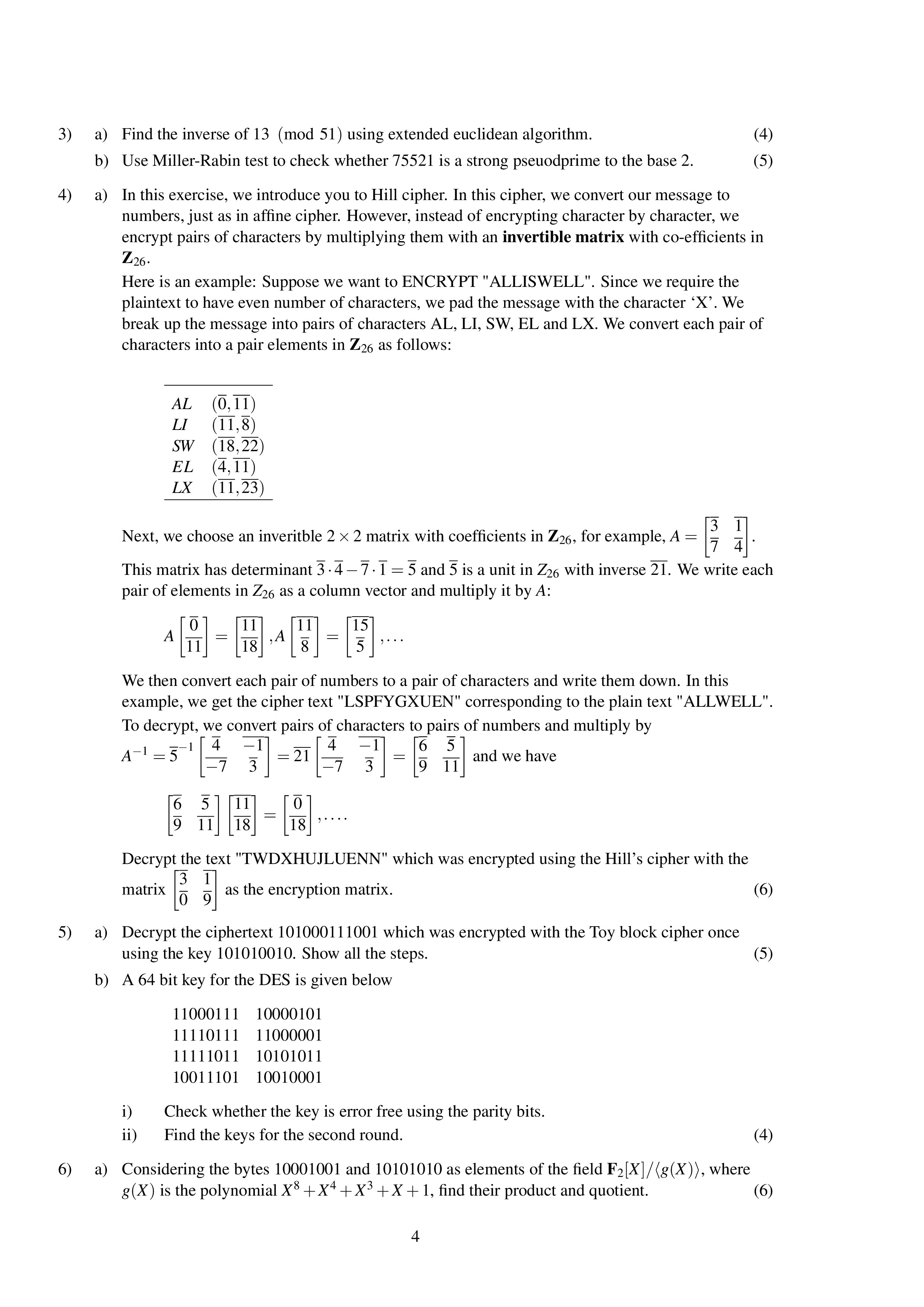 IGNOU MMTE 006 Solved Assignment 2026-26 – Cryptography (English) | IGNOU Students Portal