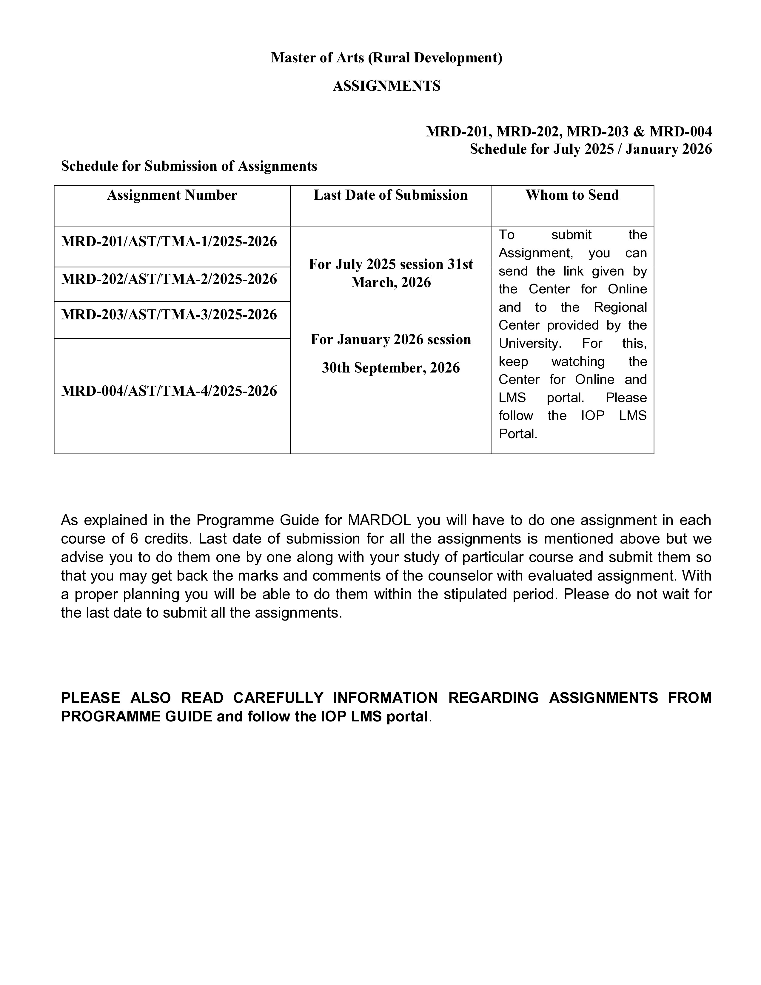 IGNOU MRD 004 Solved Assignment 2025-2026 – গ্রামীণ উন্নয়নে গবেষণা পদ্ধতি (English) | IGNOU Students Portal