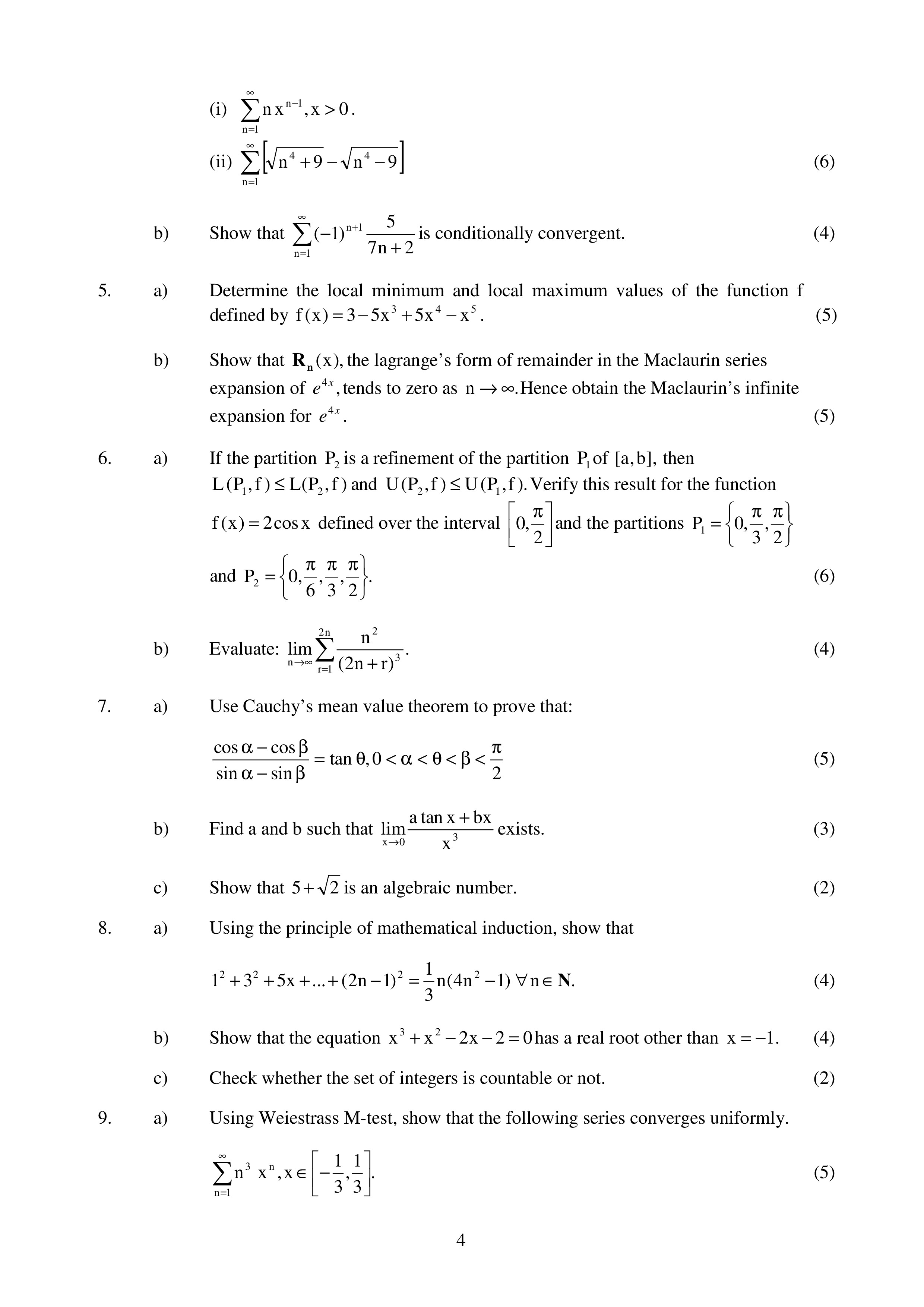 IGNOU MTE 009 Solved Assignment 2026-26 – Real Analysis (English) | IGNOU Students Portal