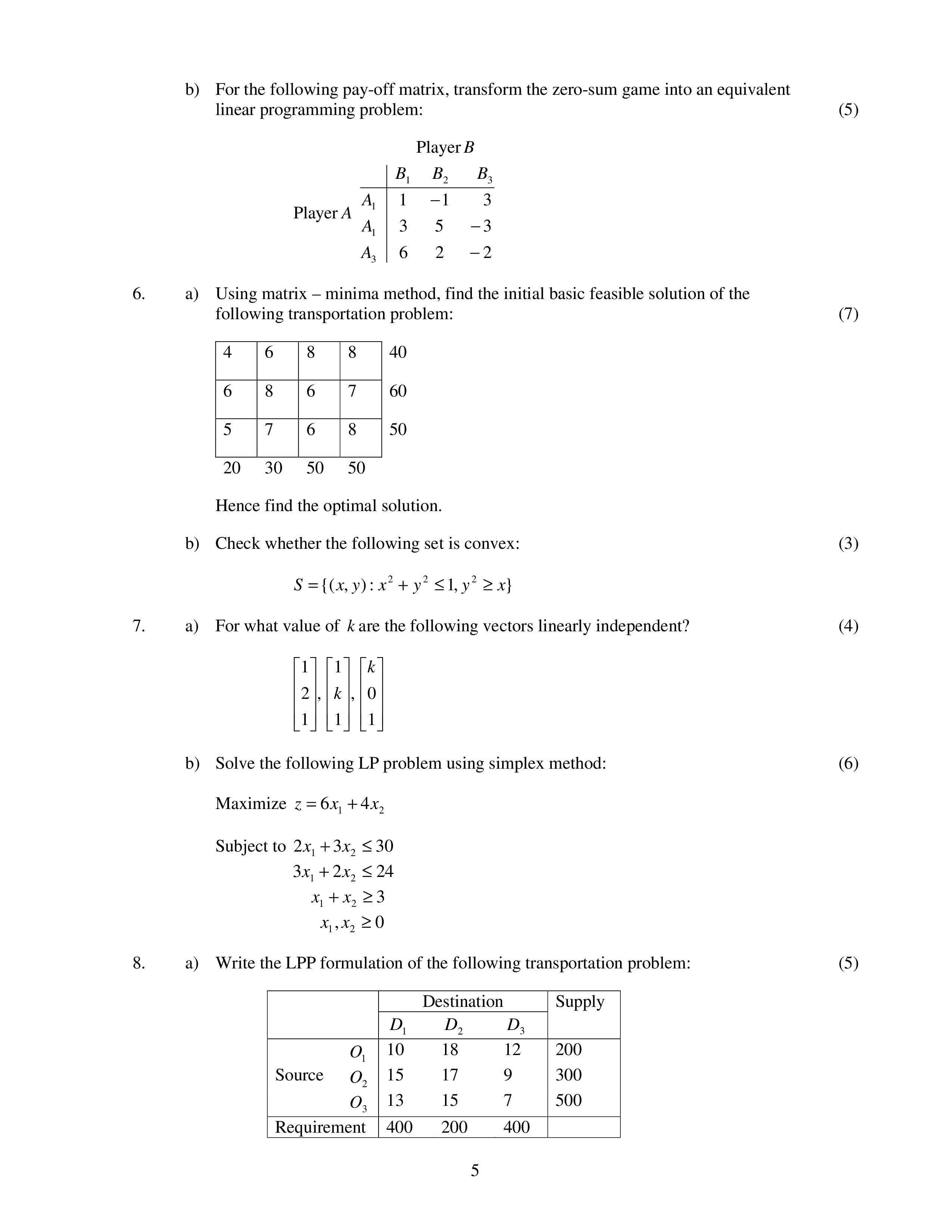 IGNOU MTE 012 Solved Assignment 2026-26 – Linear Programming (English) | IGNOU Students Portal