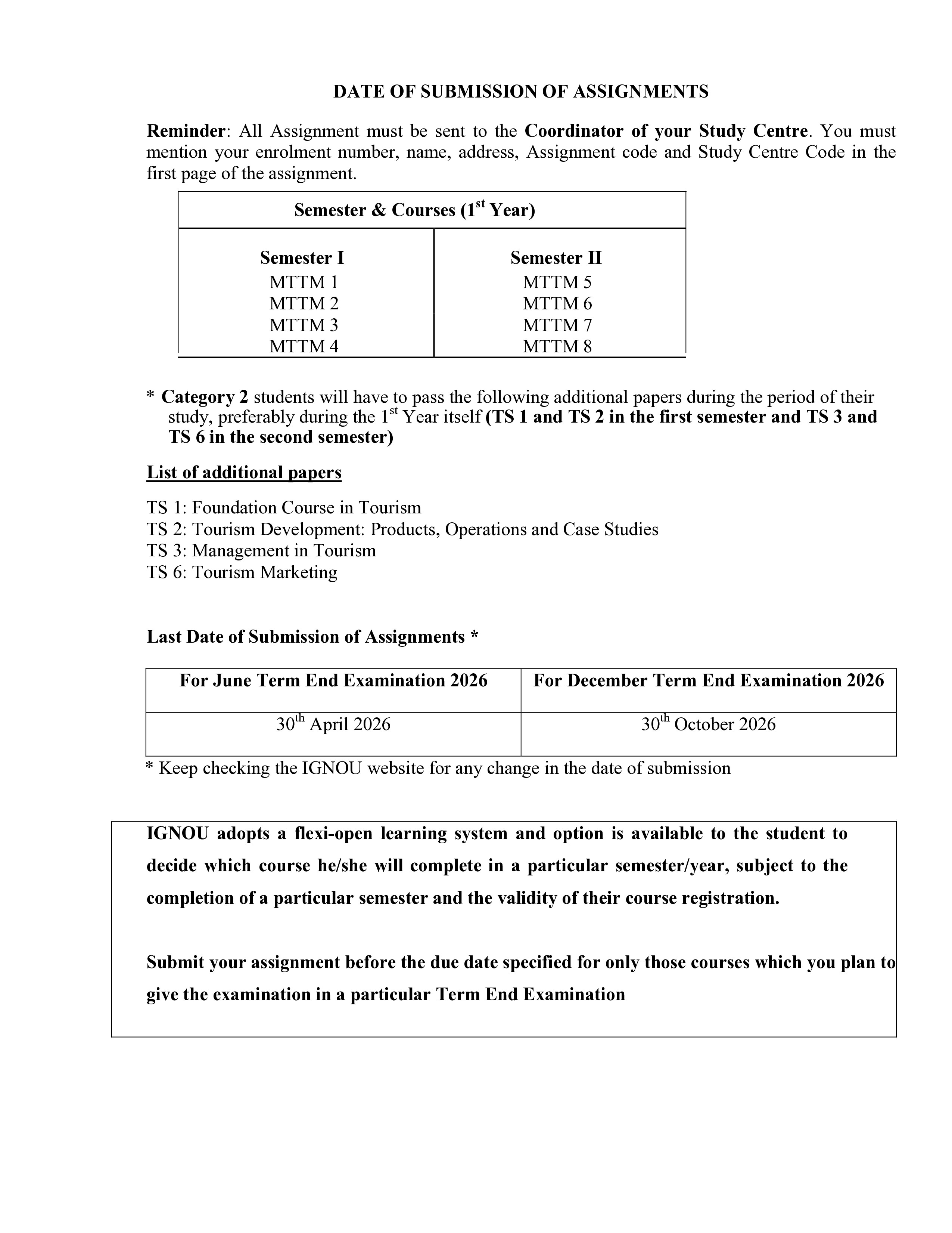 IGNOU MTTM 004 Solved Assignment 2026-26 – Information Management Systems and Tourism (English) | IGNOU Students Portal